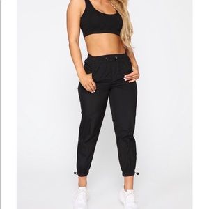 On the go drawstring joggers